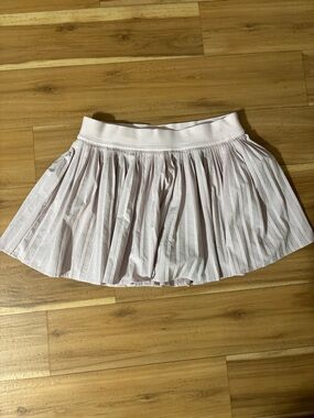 lululemon athletica Light Pink Pleated Skirt Size 6